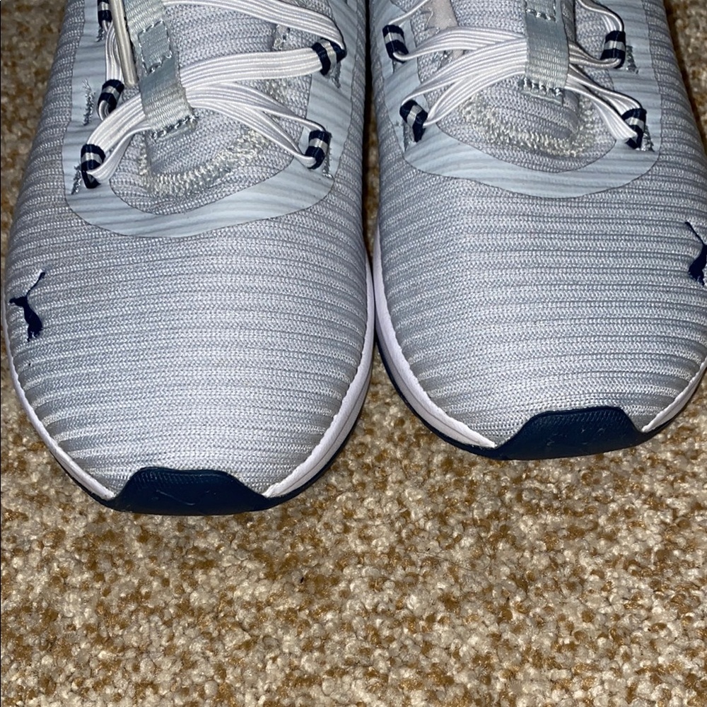 Puma Light Gray Athletic Sneakers Women 7.5 - Picture 7 of 14